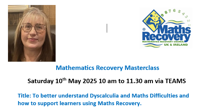 Maths Recovery Masterclass